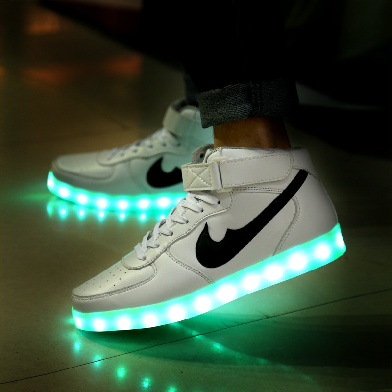shoes fashion led luminous simulation new simulation new for adults shoes shoes fashion 8colors led USB charging